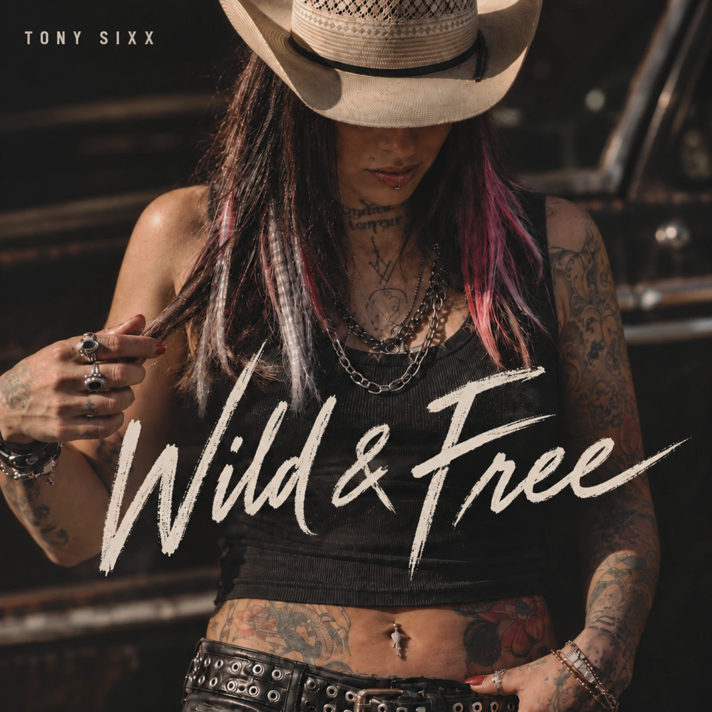 Pochette Wild & Free — Tony Sixx
